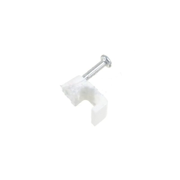 American Imaginations Unique White Phone Wire Fastener Plastic-Stainless Steel - AI-37708