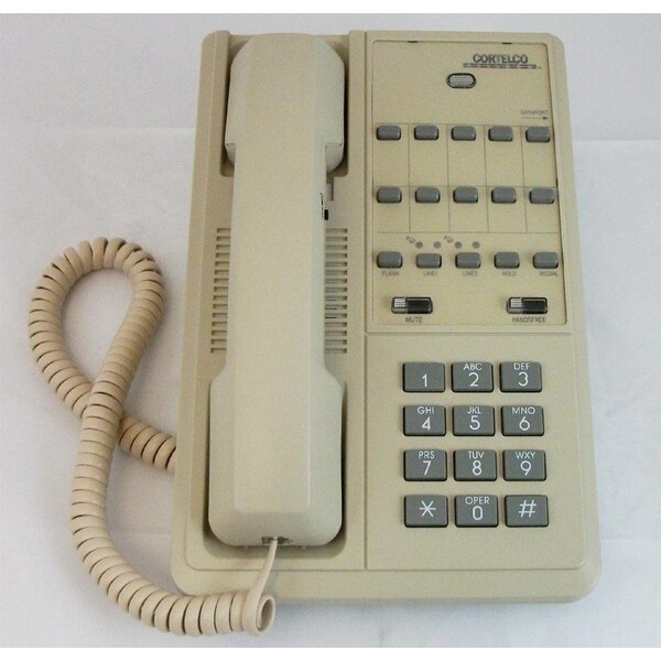 Cortelco 240085-VOE-21F Big Button SAND - 2400