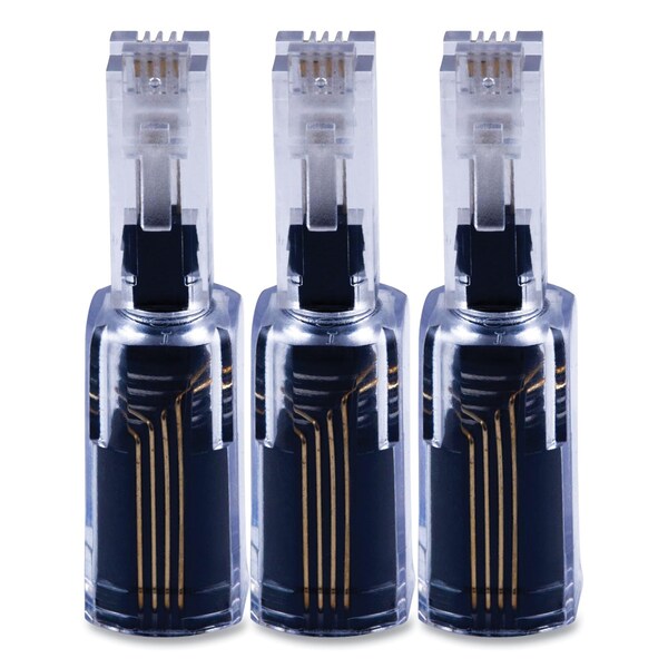Power Gear Handset Detangler, Black, 3PK - 30057/86375