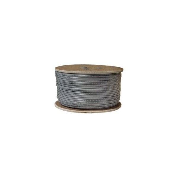 Swe-Tech 3C Bulk Phone Cord, Silver Satin, 26/4 26 AWG 4 Conductor, Spool, 1000 foot - FWT8604-1000F