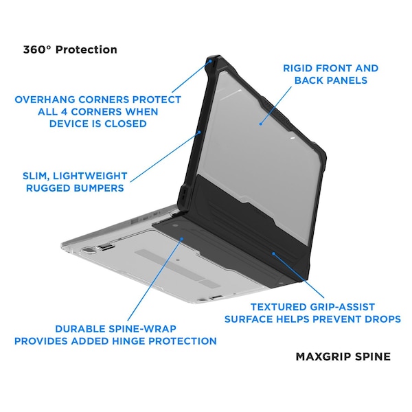 Max Cases EXT SHLL ACER C741L 11 BLK - AC-ESL-C741L-BCLR