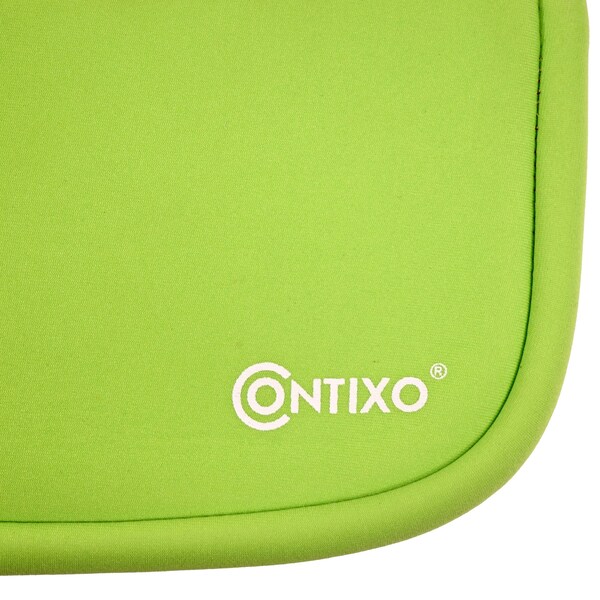 Contixo TB02 Protective Carrying Bag Sleeve Case for 10in. Tablets, Green - TB02-GRN