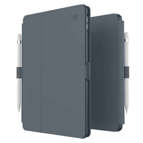 Speck Balance Folio Case For Apple Ipad 10.2, Stormy Grey And Charcoal Grey - 138654-5999