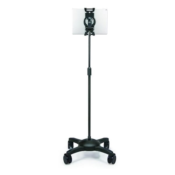 Aidata Corp Co Ltd Aidata USA US-5123RB Universal Tablet Mobile ViewStand with Locking Casters; Black - Case of 2 - US-5123RB