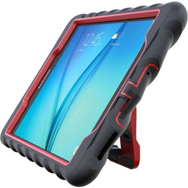 Gumdrop BLACK RED HIDEAWAY WITH STAND STAND RUGGED SAMSUNG GALAXY TABA9.7 - GS-SGTA97-BLK_RED