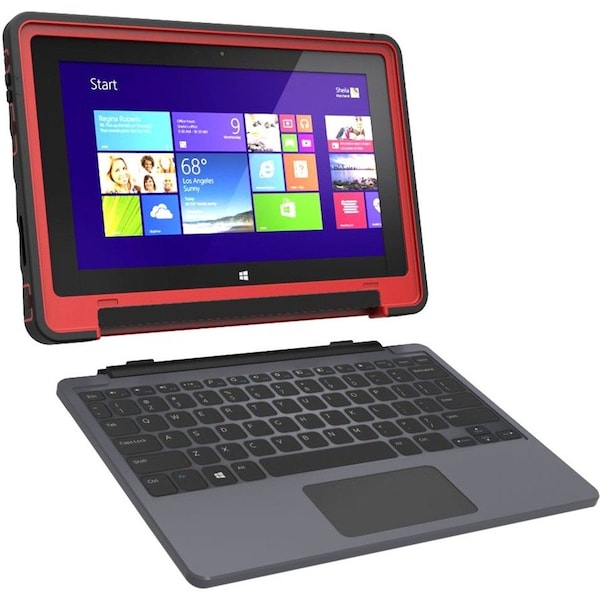 Gumdrop BLACK RED HIDEAWAY DELL VENUE10 PRO 5000 - GS-DV10P5-BLK_RED