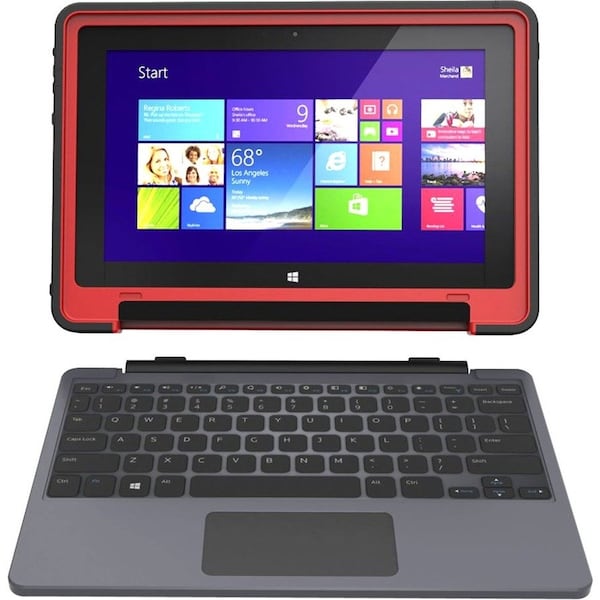 Gumdrop BLACK RED HIDEAWAY DELL VENUE10 PRO 5000 - GS-DV10P5-BLK_RED