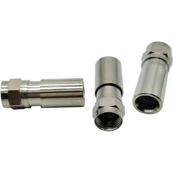 Newhouse Hardware F Type Compression Connector S RGB Pkg of20, 20PK - FCOMPCON-20
