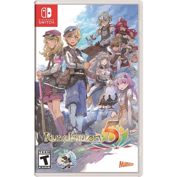 Xseed Rune Factory 5 New Video Game - 859716006604