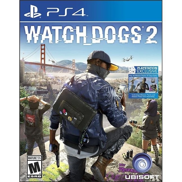 Ubisoft Ubisoft UBP30512037 Watch Dogs 2 - PlayStation 4 - UBP30512037