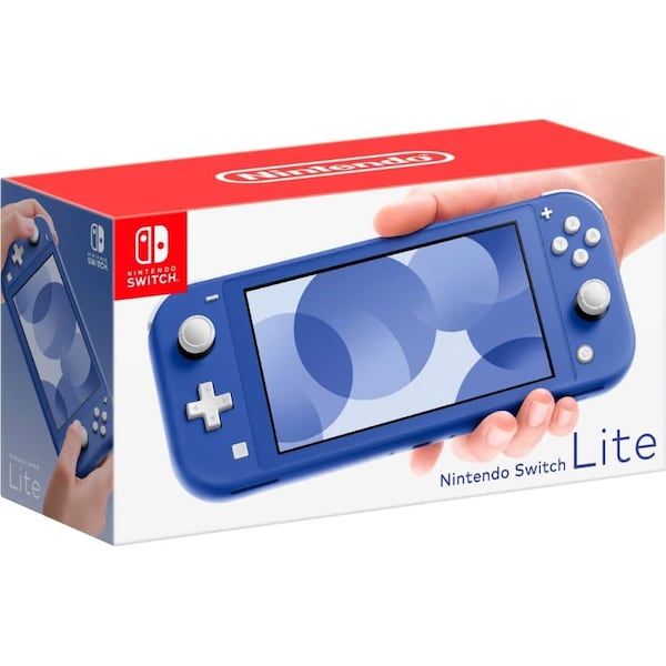 Nintendo Switch Lite Blue Bundle With Mario Kart 8 Deluxe Game - HDHSBBZAA-3