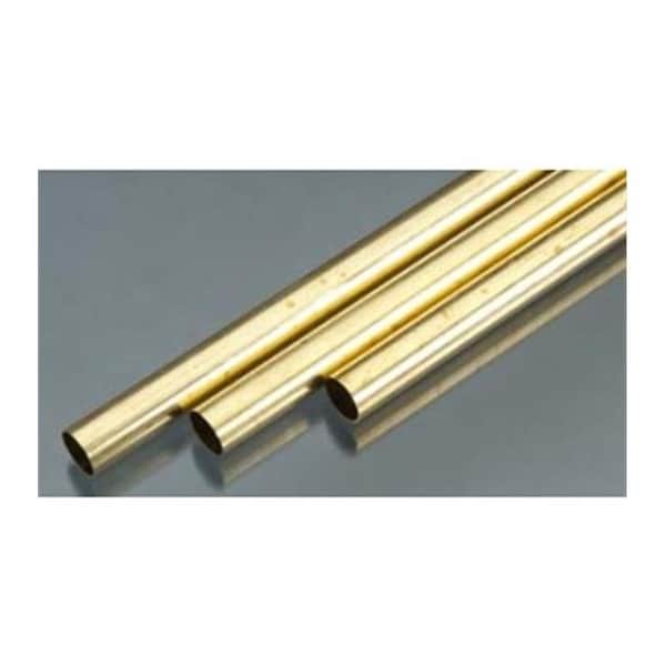 K&S Engineering K&S Engineering K Plus S8126 1 - 32 Round Brass Tube - Pack of 3 - K+S8126
