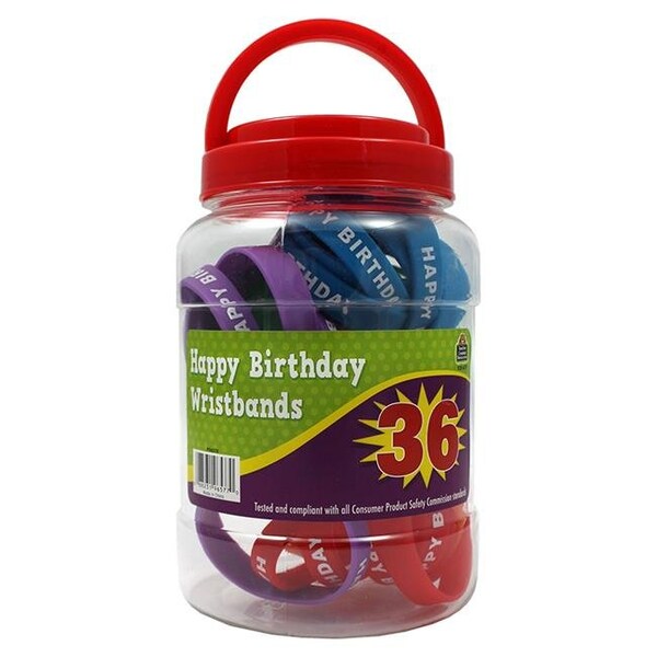 Teacher Created Resources Teacher Created Resources TCR6577 Happy Birthday Wristbands Jar - TCR6577