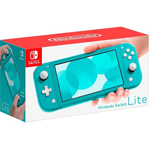 Nintendo Switch Lite Turquoise Bundle With Mario Kart 8 Deluxe Game - HDHSBAZAA-3