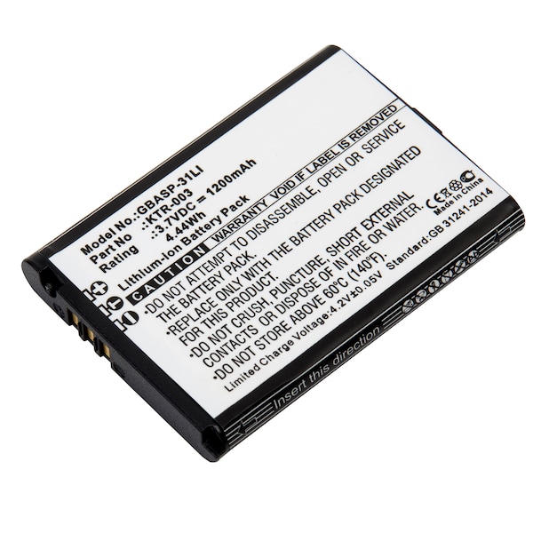 Ultralast Video Game Battery, Nintendo NEW 3DS, NN3DS, KTR-003, MWH710A01 - GBASP-31LI