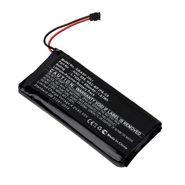 Ultralast Video Game Battery, GBASP-30LI - GBASP-30LI