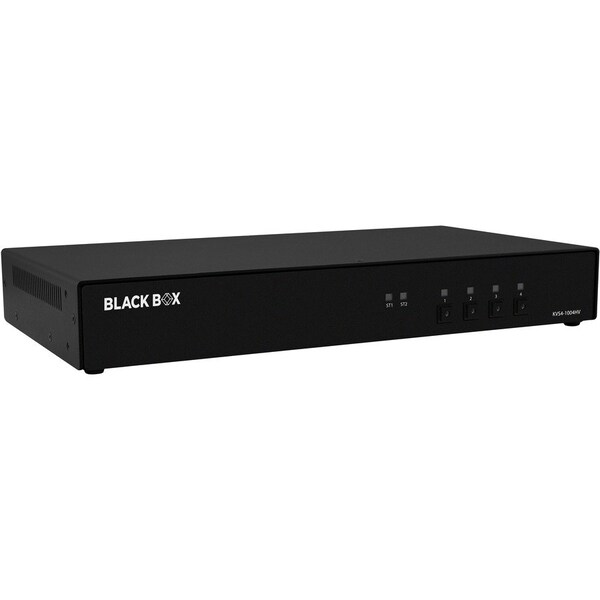 Black Box SECURE KVM SWITCH - 4-PORT, SINGLE-MONITOR, FLEXPORT HDMI/DISPLAYPORT, TAA IF OU - KVS4-1004HV