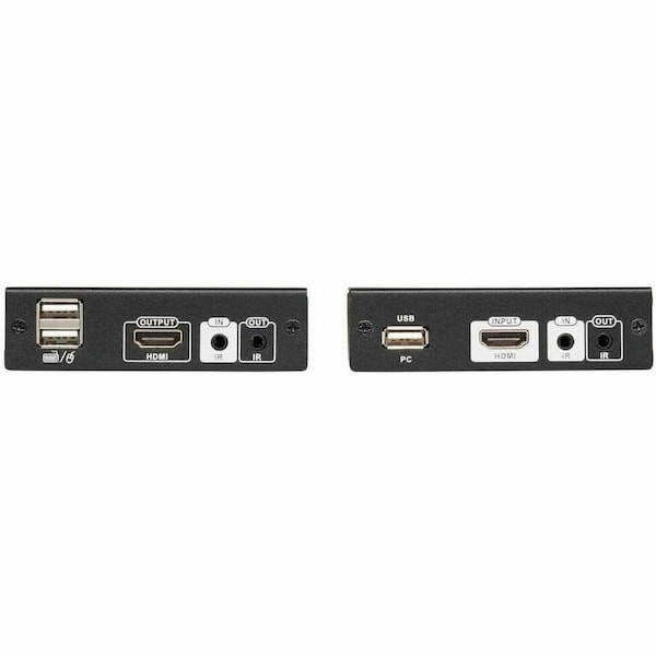 Tripp Lite HDMI HDBASET KVM CONSOLE EXTENDER OVER CAT6 - 2 USB PORTS, IR, 4K @ 30 HZ 130 F - B013-HU-4K