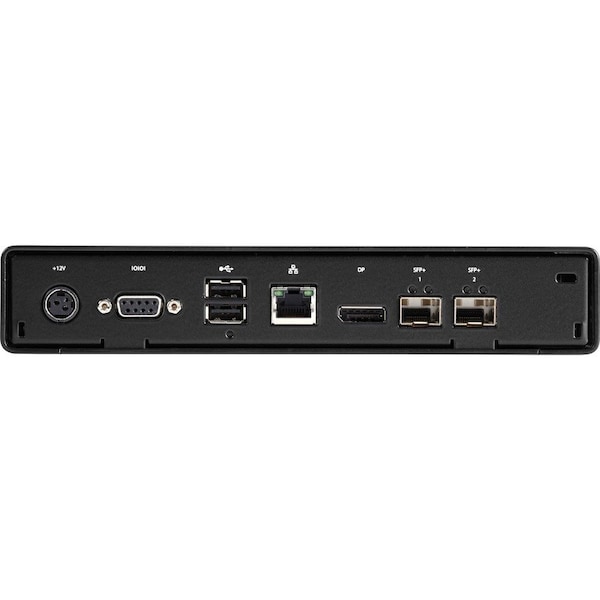 Black Box 4K DISPLAYPORT KVM-OVER-IP EXTENDER RECEIVER - SINGLE-HEAD, V-USB 2.0, AUDIO, VI - EMD4000R