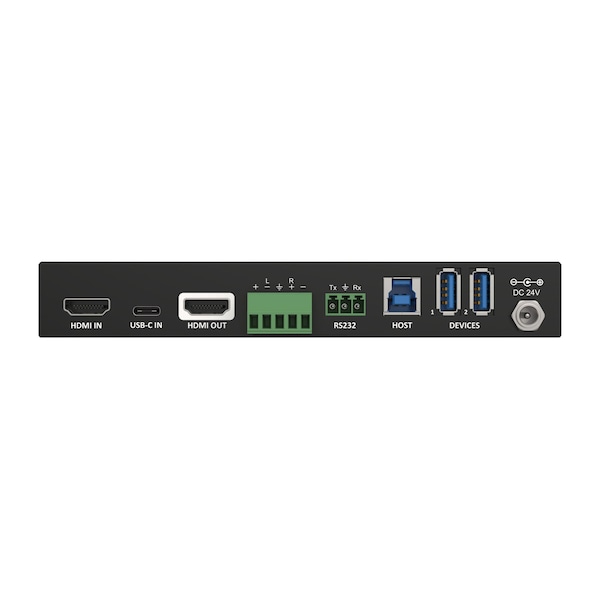 Bzbgear 2-Port 4K UHD KVM and Presentation Switcher with HDMI, USB-C and Us 3.0 - BG-PS21-4K