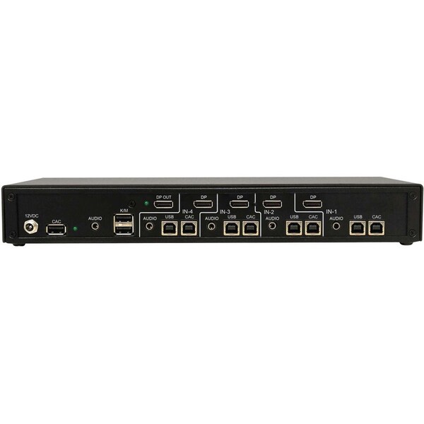Tripp Lite SECURE KVM SWITCH 4-PORT DP TO DP 4K - B002-DP1AC4-N4