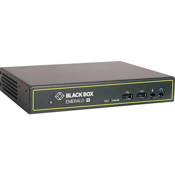 Black Box KVM EXTENDER RECEIVER WITH VIRTUAL MACHINE ACCESS - DUAL-MONITOR, POE, DVI-D, V- - EMD2002PE-R-P