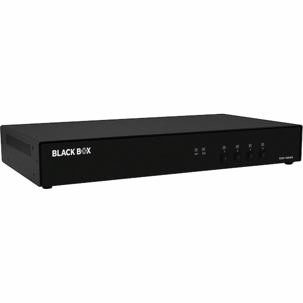 Black Box NIAP4 SECURE KVM SWITCH, 4 PORT KM W/CAC, NON-CANCELABLE, NON-RETURNABLE - KVS4-1004KX