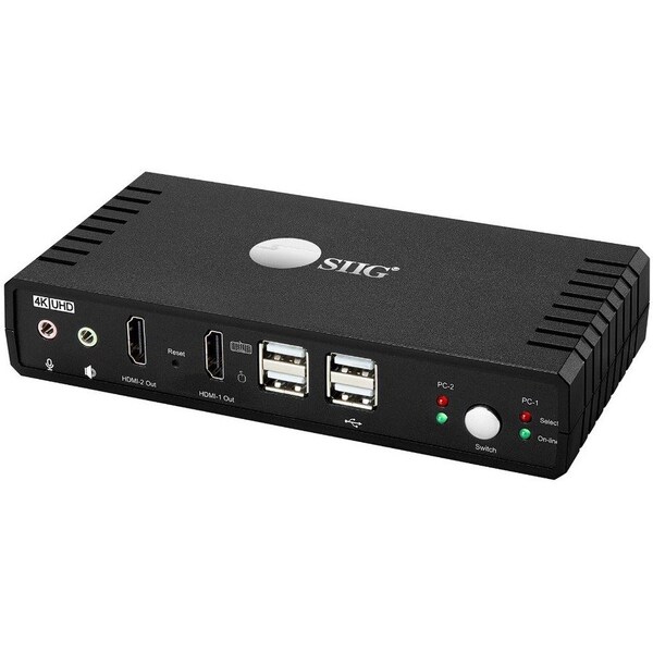Siig 2P HDMI  DUAL-HEAD KVM WITH USB 2.0 - CE-KV0911-S1