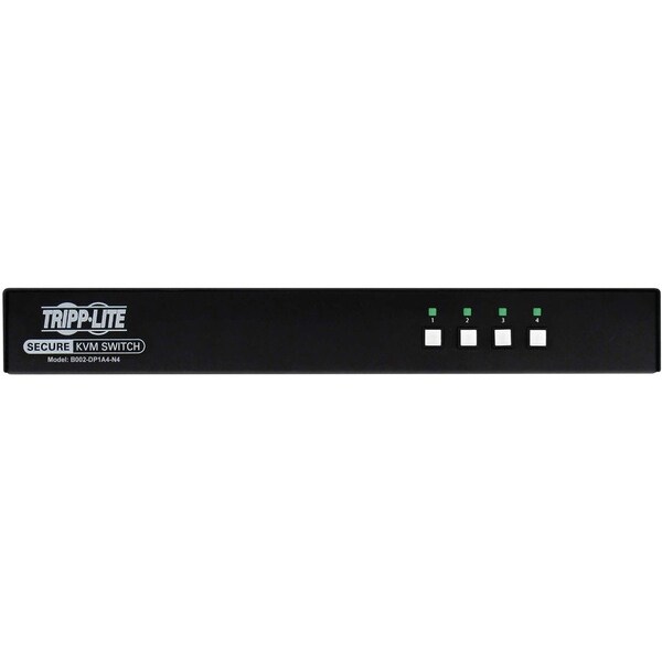 Tripp Lite SECURE KVM SWITCH 4PORT DP 4K NIAP PP4.0 - B002-DP1A4-N4