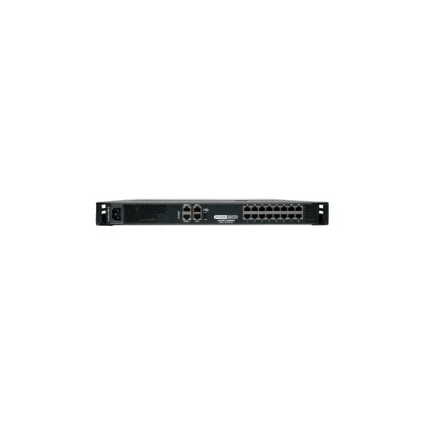 Tripp Lite 16-PORT IP RACK CONSOLE CAT5 KVM SWITCH 19INCH LCD 1+1 USER 1URM - B070-016-19-IP