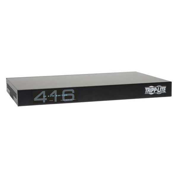 Tripp Lite KVM, 16-Port, Cat 5, IP, 4+1 User, 1U - B072-016-IP4