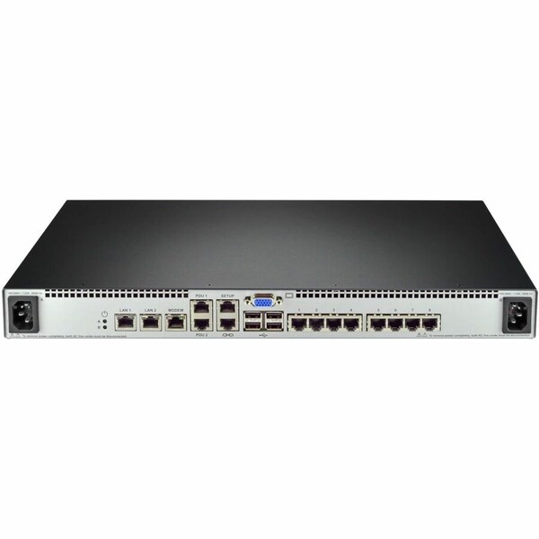 Vertiv 8 Port, 1 Digital Kvm Path, Dual Ac Pwr - MPU108EDAC-400