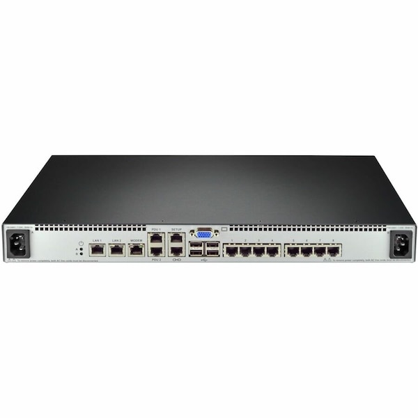 Vertiv 8 Port, 1 Digital Kvm Path, Dual Ac Pwr - MPU108EDAC-400
