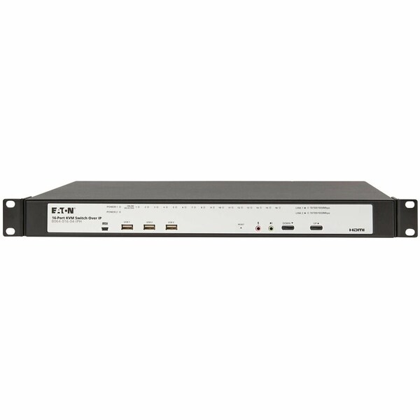 Eaton CAT5E KVM OVER IP SWTCH 16PORT - B064-016-04-IPH