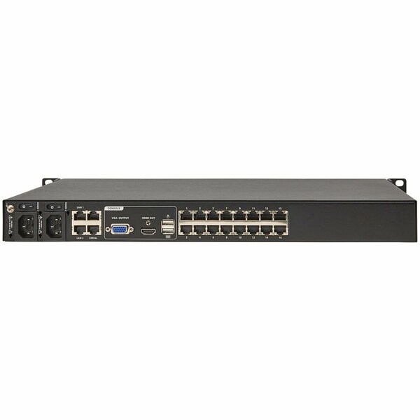 Eaton CAT5E KVM OVER IP SWTCH 16PORT - B064-016-04-IPH