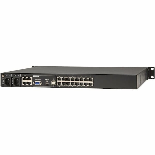 Eaton CAT5E KVM OVER IP SWTCH 16PORT - B064-016-04-IPH