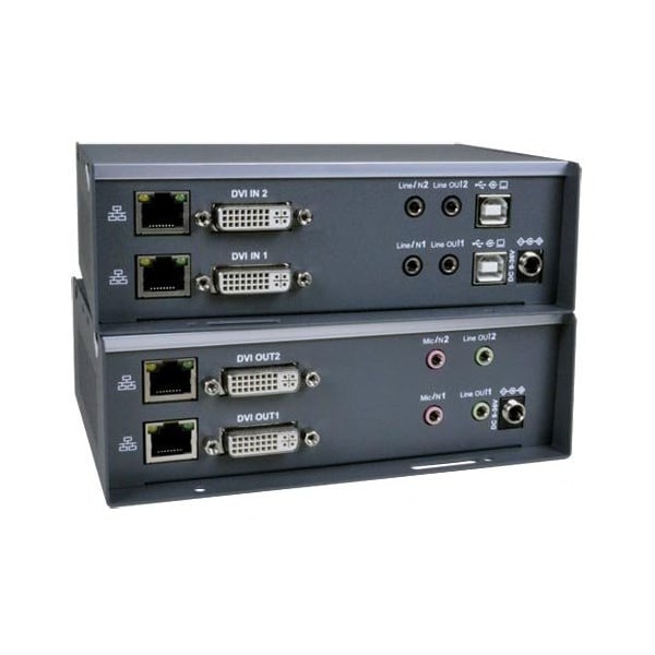 Network Technologies Dual Monitor Dvi Usb Kvm Extdr, ST-IPUSBD-L-DH - ST-IPUSBD-L-DH
