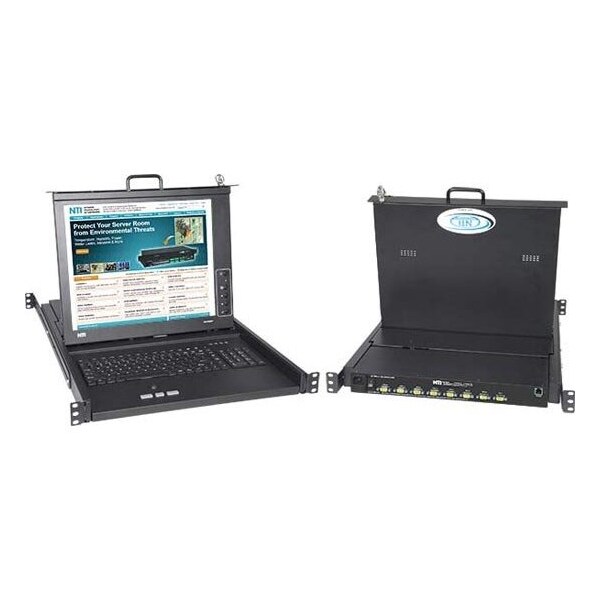 Network Technologies 17 Inch Vga Sun Usb Kvm Drawer, RACKMUX-VS17-T-8USBHD - RACKMUX-VS17-T-8USBHD