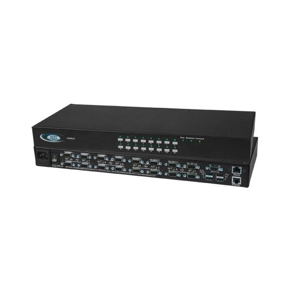 Network Technologies 8-Prt High Density Vga Usb Kvm, UNIMUX-USBV-8HD - UNIMUX-USBV-8HD