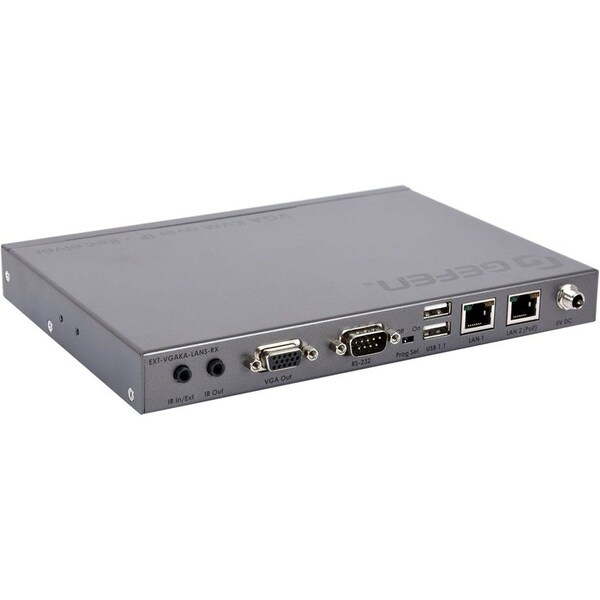 Gefen Gefen VGA KVM over IP - Receiver Package - 1 Computer(s) - 1920 x 1080 - 2 x Network (RJ-45) - 41 x VGA - EXTVGAKALANSRX
