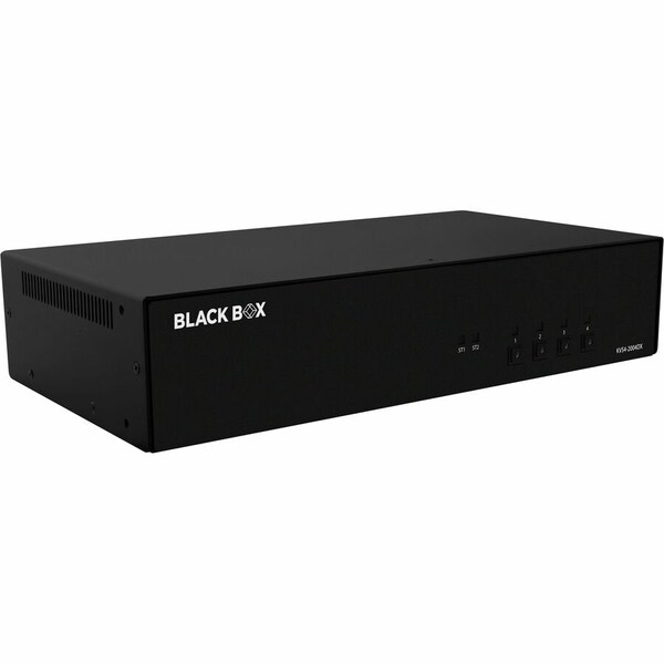 Black Box SECURE KVM SWITCH - 4 PORT, DUAL-MONITOR, DVI-I, CAC, TAA - KVS4-2004DX