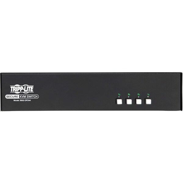 Tripp Lite SECURE KVM SWITCH 4-PORT DISPLAYPORT DUAL MONITOR NIAP PP3.0 - B002-DP2A4