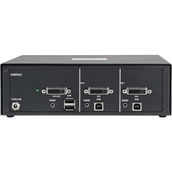 Tripp Lite SECURE KVM SWITCH 2-PORT DVI + AUDIO NIAP PP3.0 CERTIFIED DVI-I - B002-DV1A2