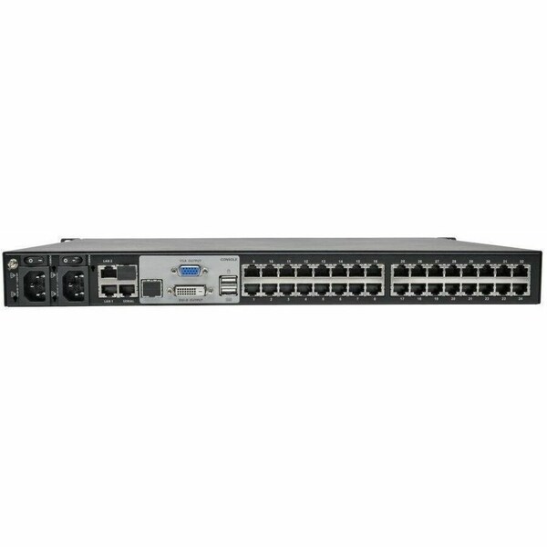 Tripp Lite 32-PORT KVM SWITCH CAT5 OVER IP  1 LOCAL 2 REMOTE USER 1U TAA GSA - B064-032-02-IPG