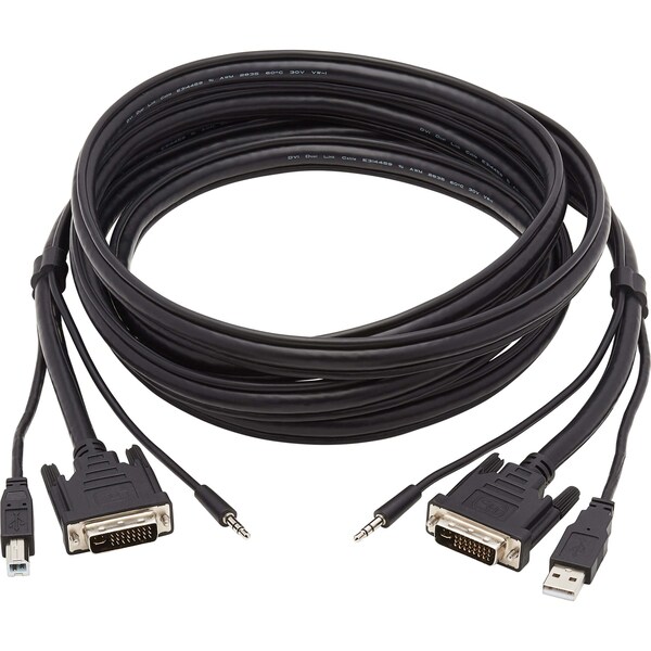 Tripp Lite Dvi Kvm Cable Kit 3 In 1 Dvi, P784-010 - P784-010