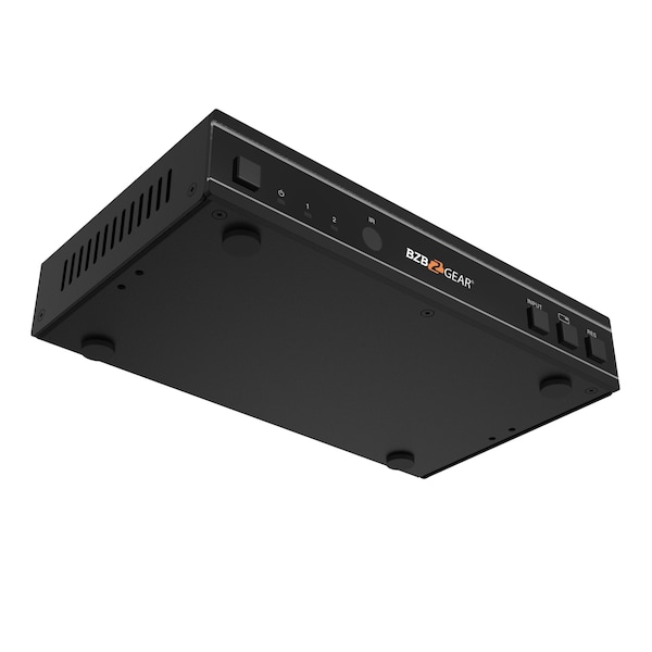 Bzbgear 2x1 4K UHD HDMI Seamless Switcher MultiViewer with Audio De-embedder - BG-UHD-MVS21A