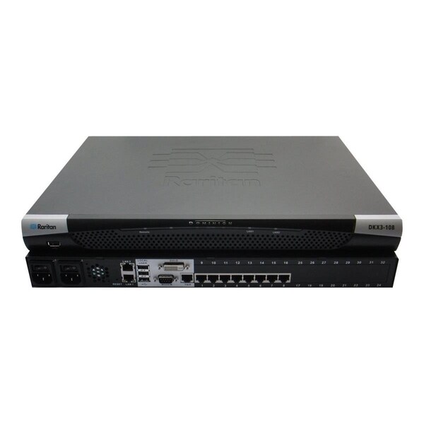 Raritan KX III KVM-over-IP Switch, 8-Port - DKX3-108