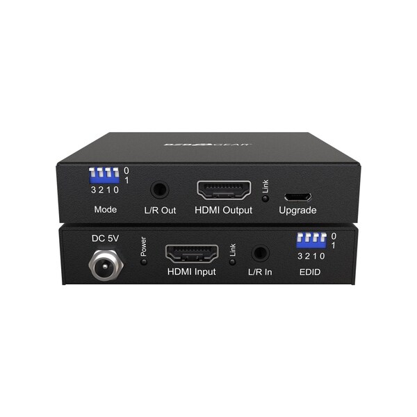 Bzbgear 4K UHD HDMI Signal Fixer and Audio Embedder & De-embedder - BG-AEE