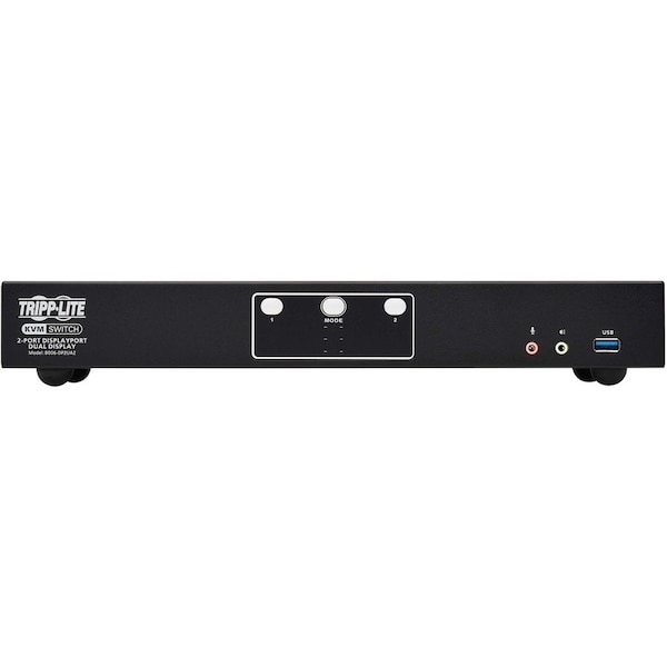 Tripp Lite DISPLAYPORT KVM SWITCH DUAL-DISPLAY 2-PORT 4K60HZ USB 3.2 GEN 1 - B006-DP2UA2