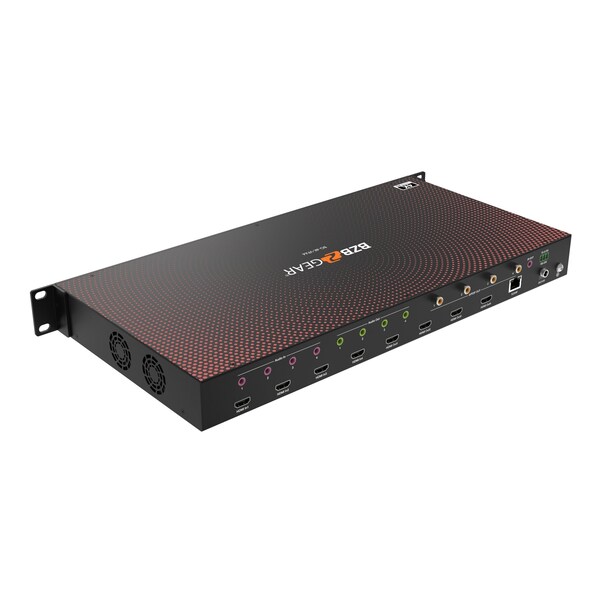 Bzbgear 4X4 4K UHD Seamless HDMI Matrix Switcher/Video Wall Processor/MultiViewer - BG-4K-VP44